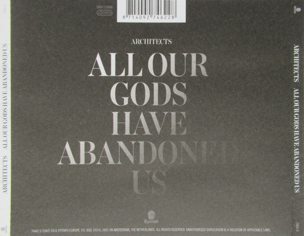 Architects (2) : All Our Gods Have Abandoned Us (CD, Album)