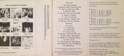 ABBA : Gold (Greatest Hits) (Cass, Comp)