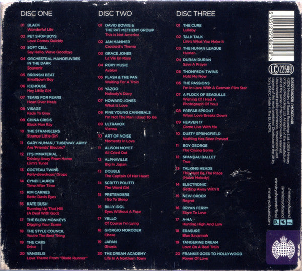 Various : Chilled Electronic 80s (3xCD, Comp)