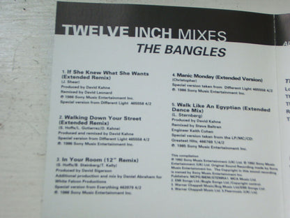 Bangles : Twelve Inch Mixes (CD, Comp, RP)
