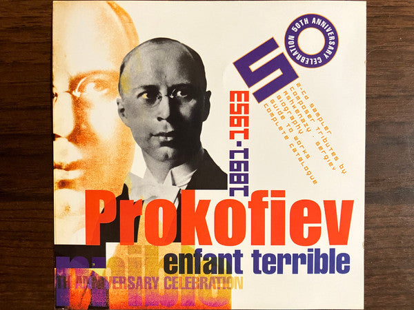 Sergei Prokofiev : Enfant Terrible (A 50th Anniversary Celebration) (2xCD, Comp, Smplr)