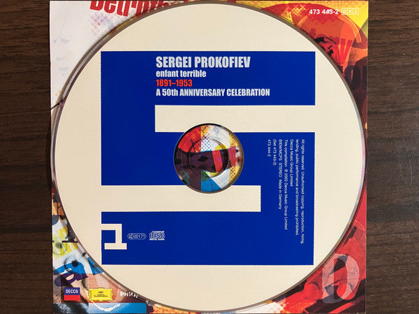 Sergei Prokofiev : Enfant Terrible (A 50th Anniversary Celebration) (2xCD, Comp, Smplr)