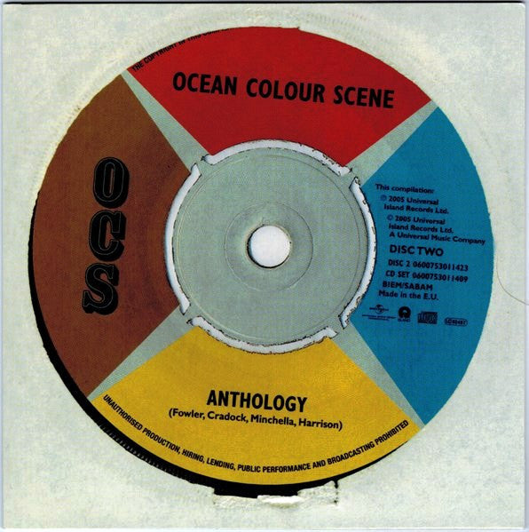 Ocean Colour Scene : Anthology (2xCD, Comp + DVD)