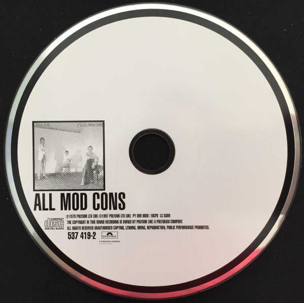 The Jam : All Mod Cons (CD, Album, RE, RM, RP)