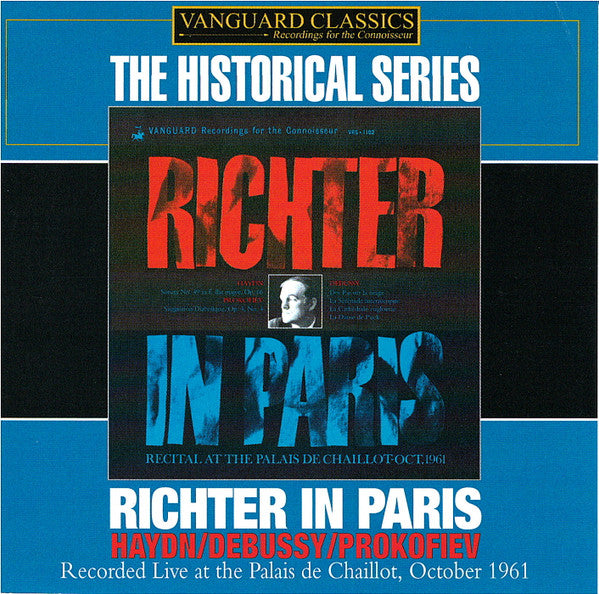 Sviatoslav Richter, Joseph Haydn / Claude Debussy / Sergei Prokofiev : Richter In Paris (CD, Album, RE)