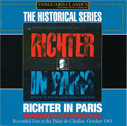 Sviatoslav Richter, Joseph Haydn / Claude Debussy / Sergei Prokofiev : Richter In Paris (CD, Album, RE)