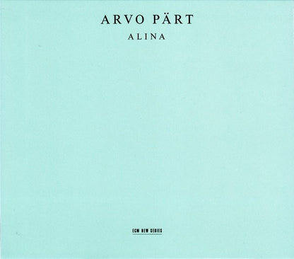 Arvo Pärt : Alina (CD, Album)