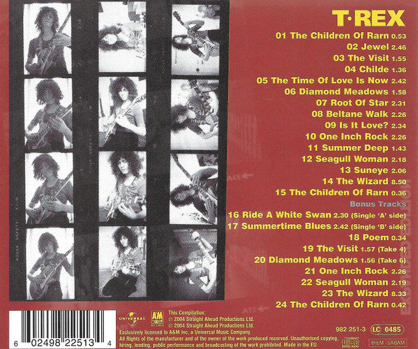 T. Rex : T. Rex (Expanded Edition) (CD, Album, RE, RM)