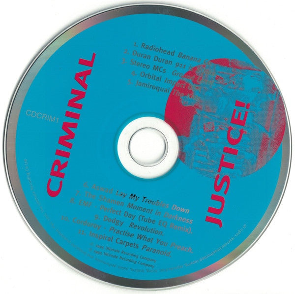 Various Narrated By Malcolm McLaren : Criminal Justice ! (Axe The Act) (CD, Album, Comp)