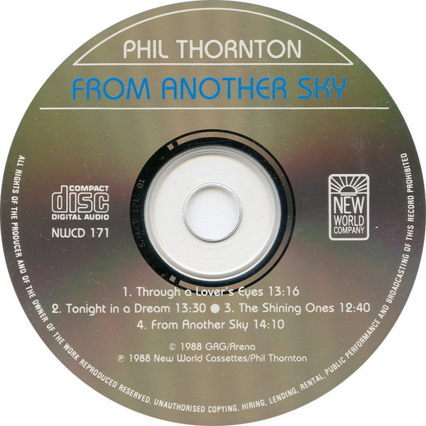 Phil Thornton : From Another Sky (CD, Album)