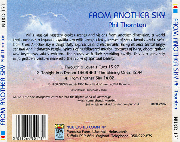 Phil Thornton : From Another Sky (CD, Album)