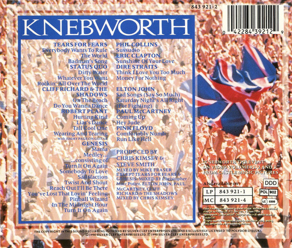 Various : Knebworth (2xCD, Comp)