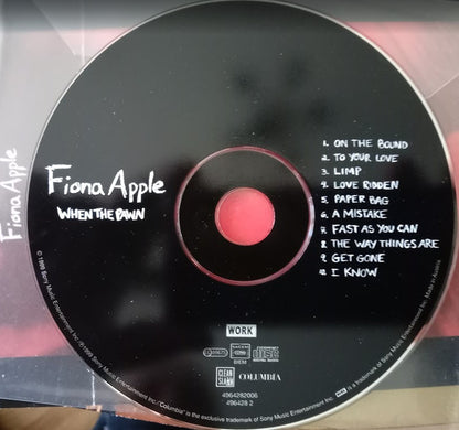 Fiona Apple : When The Pawn Hits The Conflicts He Thinks Like A King What He Knows Throws The Blows When He Goes To The Fight And He'll Win The Whole Thing 'Fore He Enters The Ring There's No Body To Batter When Your Mind Is Your Might So When You Go Solo, You Hold You (CD, Album)