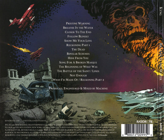 Kyng : Breathe In The Water (CD, Album, Dig)