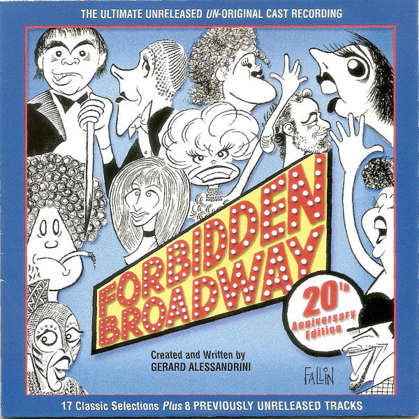 Gerard Alessandrini : Forbidden Broadway - 20th Anniversary Edition (CD, Comp)