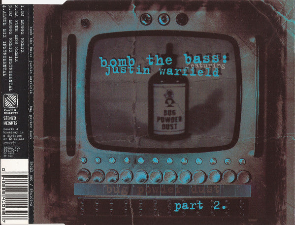 Bomb The Bass Featuring Justin Warfield : Bug Powder Dust (CD, Single, Par)