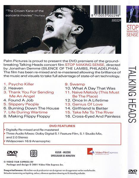 Talking Heads : Stop Making Sense (DVD-V, PAL)