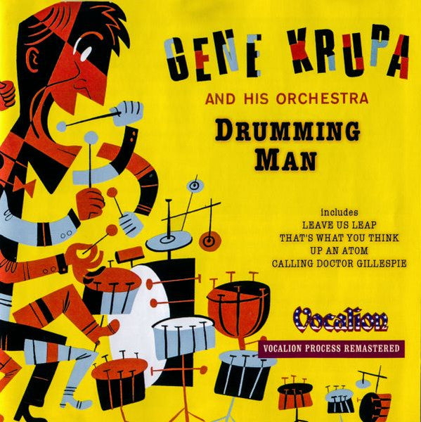 Gene Krupa And His Orchestra : Drumming Man (CD, Comp, RM)