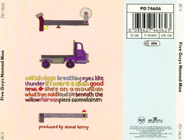 Five Guys Named Moe : Five Guys Named Moe (CD, Album)