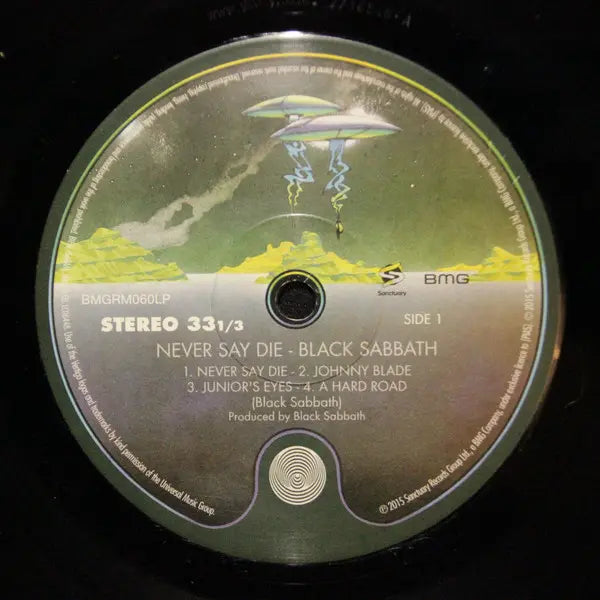 Black Sabbath : Never Say Die! (LP, Album, RE + CD, Album, RE)