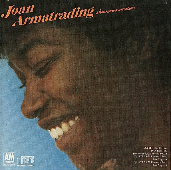 Joan Armatrading : Show Some Emotion (CD, Album, RE)