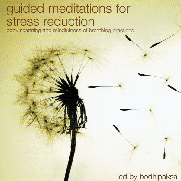 Bodhipaksa : Guided Meditations For Stress Reduction (CD)