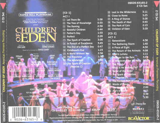 Stephen Schwartz : Children Of Eden - American Premiere Recording (2xCD, Album)